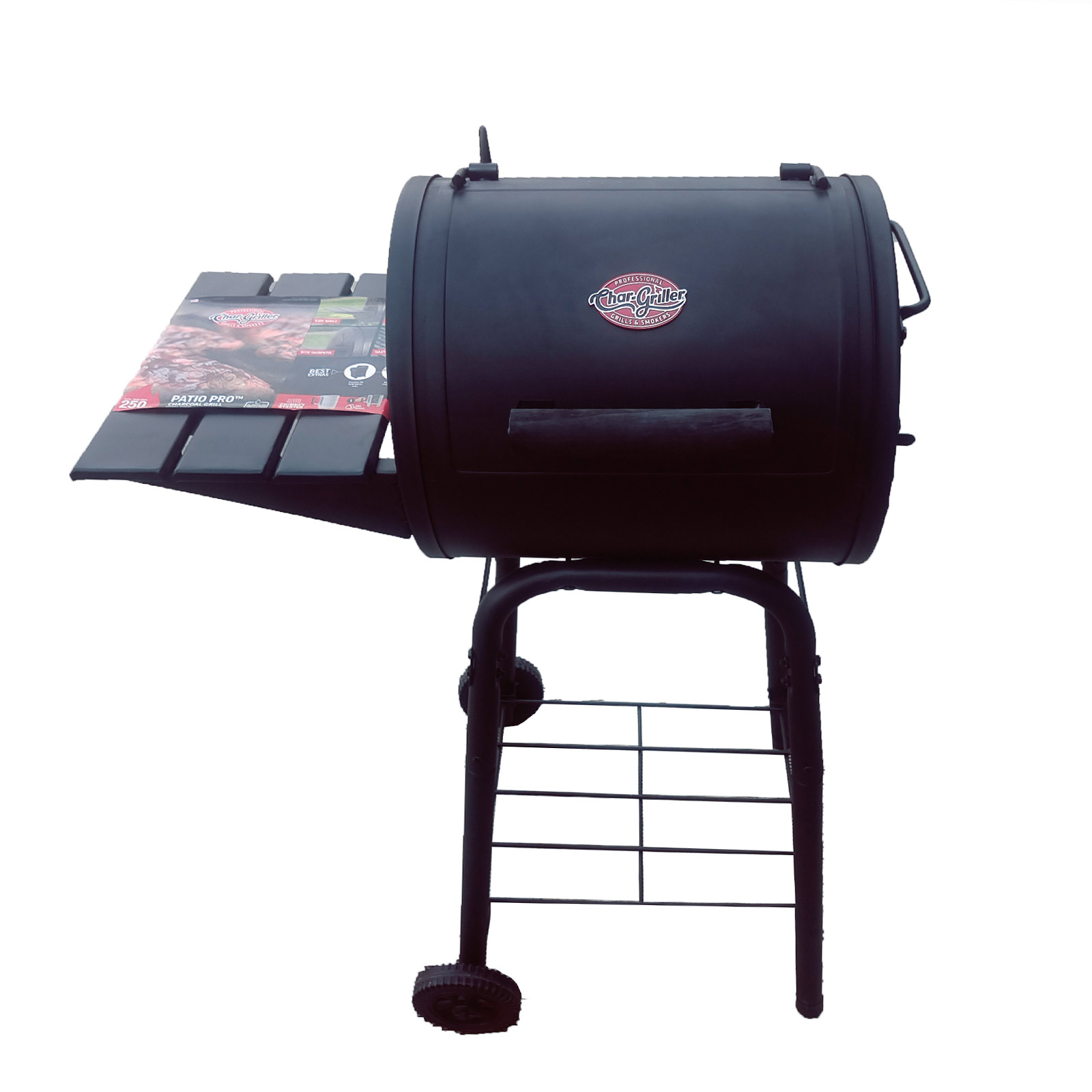 Parrilla de carbón y ahumador Char-Griller® Patio Pro